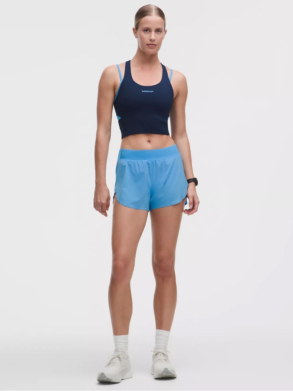 Lululemon Fast and Free High Rise Split Short 3”